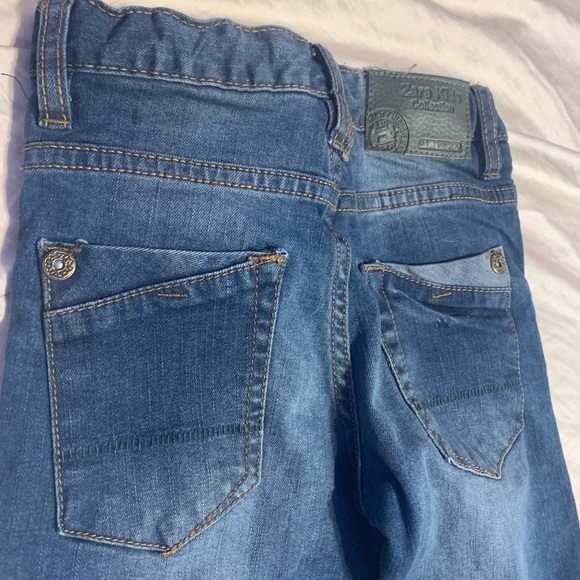 ZARA KIDS s3/4 Jeans Perfect condition - Picture 8 of 9